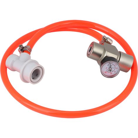 Tr21x4 Mini régulateur de gaz CO2, adaptateur pour fût, manomètre, kit de chargeur, accessoires pour boissons gazeuses (1/5)