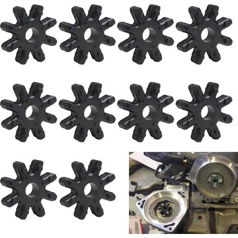 10-Piece Power Steering Coupling Compatible with Elantra (2007-2014), Veloster (2012-2014), Forte Sedan/Koup (2012-2014), Forte 5 (2012-2013), Hyundai i30, etc., 563152K000FFF (1/5)