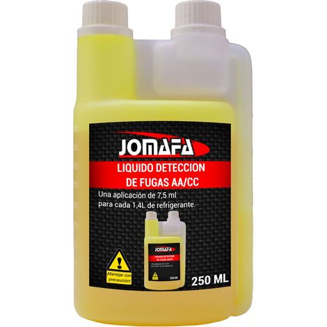 LIQUIDO LUBRICADOR PARA DETECCION DE FUGAS DE AIRE ACONDICIONADO Y REFRIGERACION 250ML