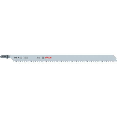 Bosch  PRO  Wood  precise  T1044DP  Hoja  de  sierra  de  calar  250  mm  2  piezas  -  2608665237 (1/3)