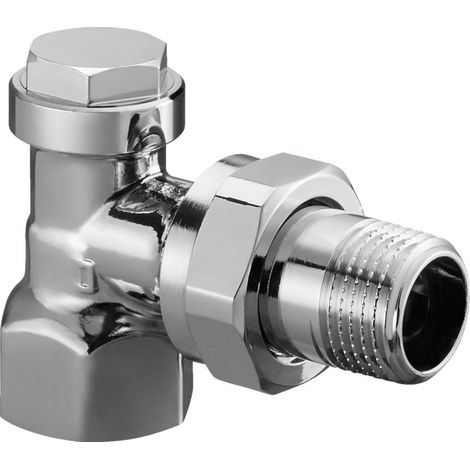 OV HK-Verschraubung Combi C PN 10, verchromt, Eckform DN 15 (1/3)