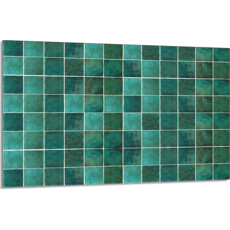 Glasschutzplatte für den Herd 80x52 Grün (1/5)