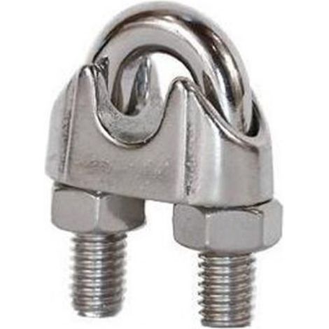 Système de suspension - Serre câble inox 4mm - Système de suspension - Serre câble inox 4mm