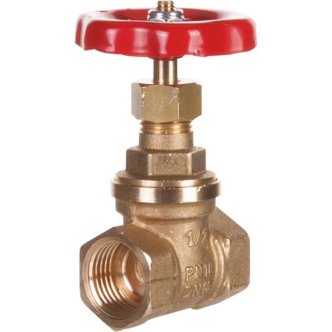 Vanne papillon en laiton 1/2" – Tige tournante non montante – Pression PN16 – Température max 150°C – Pour systèmes de plomberie – Itap (1/3)