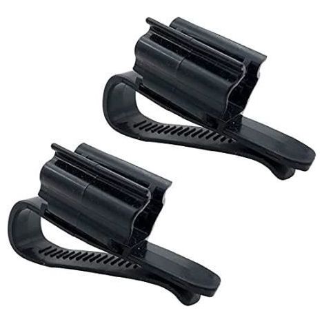 Clip de tuyau d'eau - AQUARIUM - 2PCS - Facile à installer - Léger - Noir (1/4)