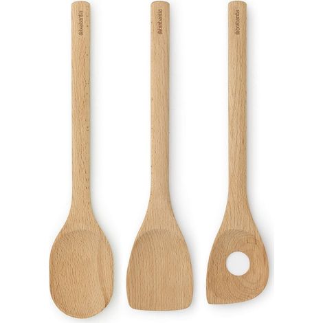 Brabantia 260681 - Set di utensili in legno, legno