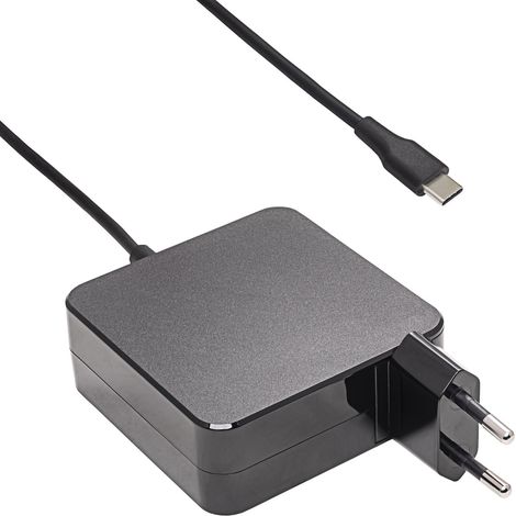 Adaptador de corriente USB-C Akyga AK-ND-60 para portátil, cargador de 5V - 20V 45W 3A, alimentación PD. (1/4)