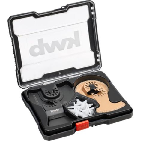 Herramienta para alicatador kwb 708690 22 piezas con caja de almacenamiento (1/3)
