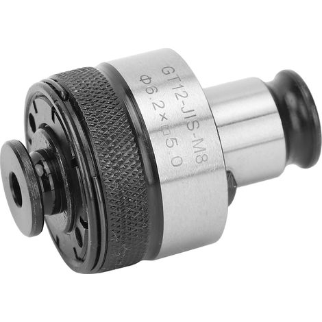 Mandrin porte-pinceau GT12-JIS-M8, protection contre surcharge, torsion réglable, changement rapide, filetage M8 (1/5)