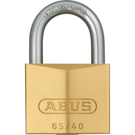 Cadenas Laiton Abus 40mm Sécurité Fiable En Laiton Massif - Abus