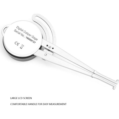 Pied à coulisse électronique numérique d'intérieur 12,7 à 165 mm x 0,1 mm (1/5)