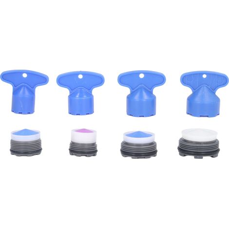 Strahlregler für Wasserhähne M16,5, M18,5, M21,5 und M24,5 mit Schraubenschlüssel, zum Aufschrauben, als Ersatzteil für Bad oder Küche (1/5)