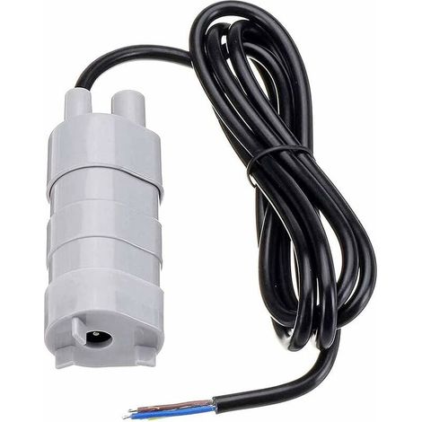 Pompe à Eau Submersible 12V Débit 840L/H pour Aquarium Étang Jardin Camping-Car (1/4)