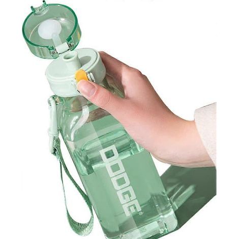 Gourde de sport de 700 ml, étanche et sans BPA (verte) (1/5)