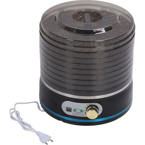 Déshydrateur alimentaire, déshydrateur de fruits domestique, déshydrateur de fruits pour animaux, déshydrateur de fruits et légumes à l'air libre pour la pâtisserie, 8 niveaux, norme européenne, 220-2 (1/5)