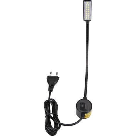 Lampes LED pour la couture avec base de fixation magnétique, accessoires et outils de couture (prise UE 110-250 V) (1/5)