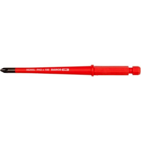 2 VARILLAS PUNTA COMBI 6XPH2 AISLAMIENTO INTEGRADO, 100MM - BAHCO