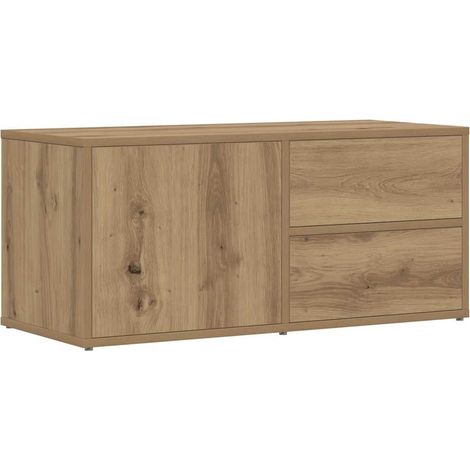 Maison Exclusive - TV-Schrank Artisan-Eiche 80x34x35,5 cm Holzwer