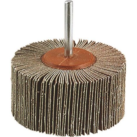 Wolfcraft Fächerschleifer K80 Ø 80 x 40 mm Schaft 6 mm Bohrmaschinenaufsätze (1/3)