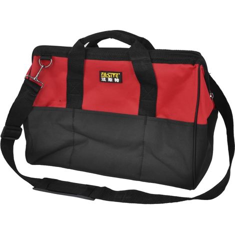 Multimètre multifonction en nylon Oxford Zangen noir rouge, sac à main travail