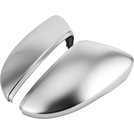 Rétroviseur Extérieur Coque Protection Chrome Mat Capuchon Adapté B7/NMS (1/5)
