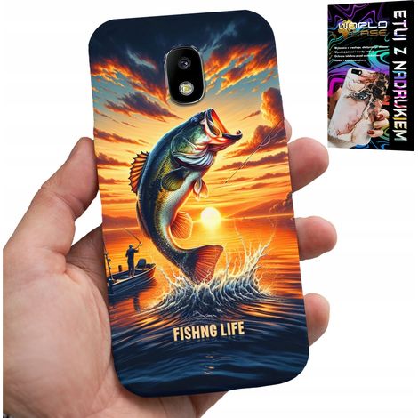 Custodia per Samsung Galaxy J5 2017 - custodia a forma di canna da pesca + vetro (1/5)