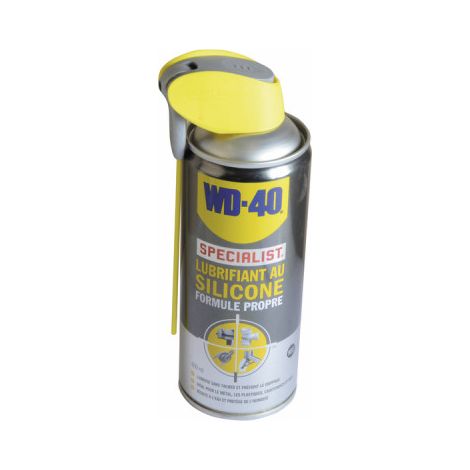Lubrifiant au silicone, spray double position 400ml - WD40 : 33389