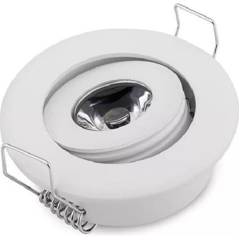 Kit de 10 spots encastrés pour comptoir, plafond ou cave à vin (1W10pcs). (1/4)