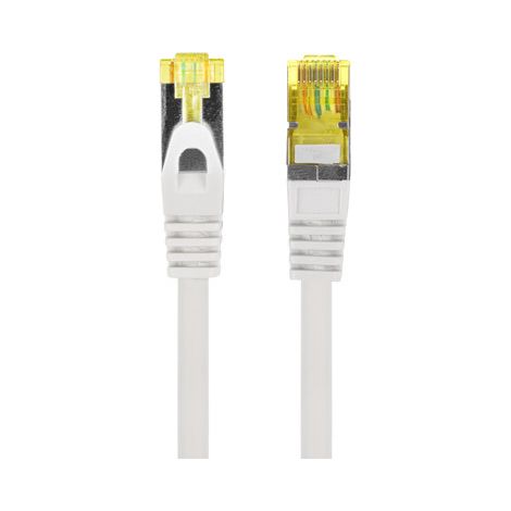 Patchkabel Lanberg S/FTP Kat. 6A 0,25 m LSZH CU Fluke bestanden grau (1/2)