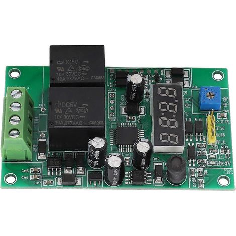 Fernbedienungsmodul mit digitaler Anzeige, Relais-Controller-Platine 12V/24V für Motorventile