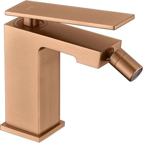 IMEX - grifo monomando bidé oro rosa serie pisa (1/5)