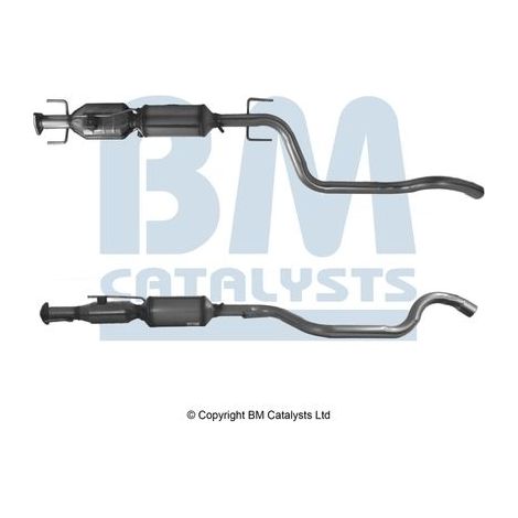 Filtre à particules / à suie, échappement BM Catalysts BM11028H OPEL 13243546