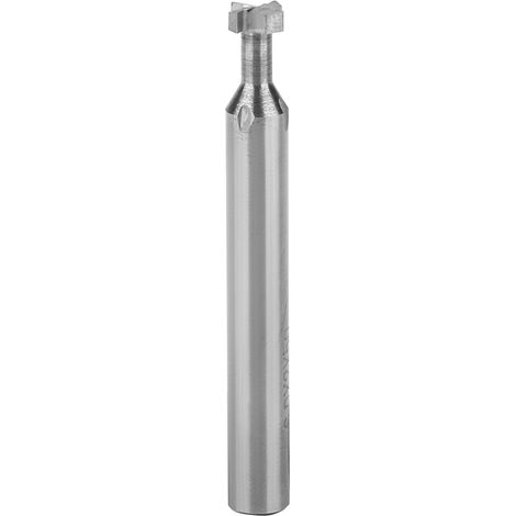 Fraise en acier au tungstène type T pour la découpe d'alliages d'aluminium et de bois D6xH2xL50xφ6 (1/5)