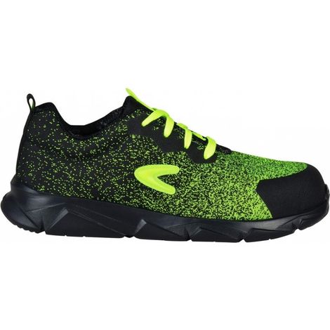 Scarpe Antinfortunistiche Cofra Soft S3 Nero/Verde 42 (1/5)
