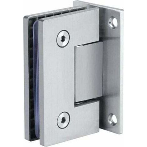 Stück 8–10 mm Schraubbefestigungen, Clips für Glastürscharniere, 90°-Wandhalterungen für rahmenlose Wände, Clips für Glasduschtüren