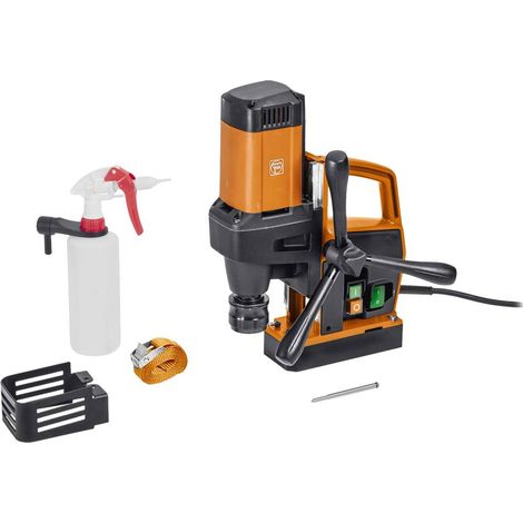 Fein – Perceuse magnétique 1200W – Force de maintien 10 000N – Changement rapide des carottes sans outil – Ø max 32 mm