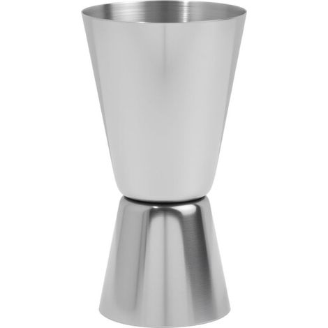 Alkohol-Jigger aus Edelstahl – Doppelter Cocktail-Messbecher 30/60 ml für Bar, Party und Barkeeper (1/5)