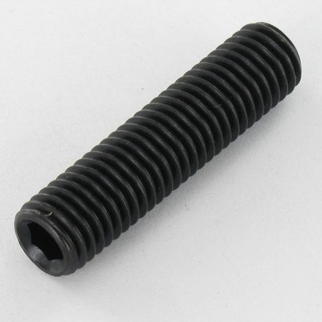 Vis métaux Sans tête six pans creux (sthc) Clé de 5 HC5 M10X10 Bout cuvette Acier zingué noir-1 pièce (1/2)