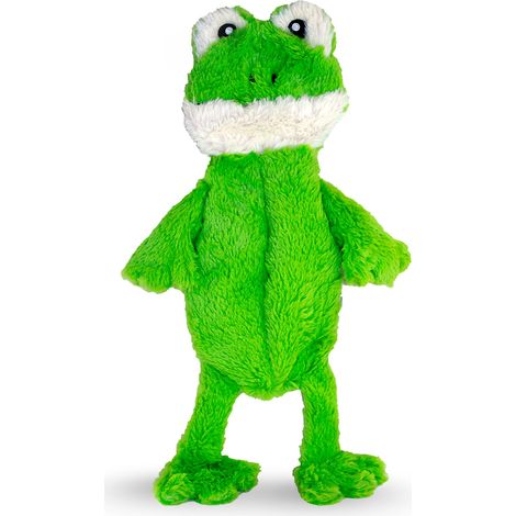 Jouet en Peluche pour Chien Grenouille Plate sans Rembourrage sans couinement - Style Amusant Qui divertira Votre Chien Pendant des Heures - Recommandé pour Les Chiens de Petite et (1/5)