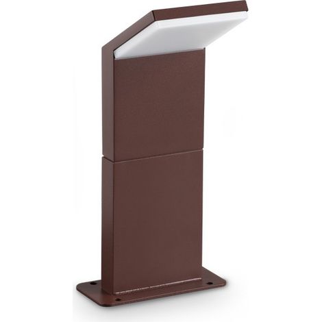 Ideal Lux STYLE Lampe sur pied extérieure 30 cm, couleur café, 1 LED 950 lm 3000 K, IP54