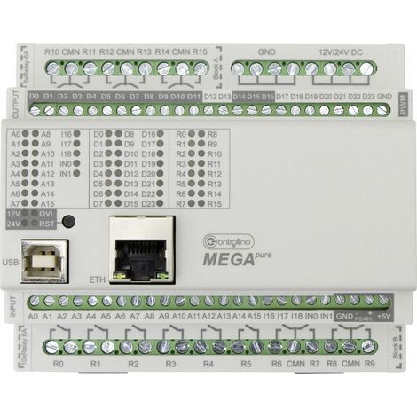 Controllino MEGA pure 100-200-10 SPS-Steuerungsmodul 12 V (1/2)