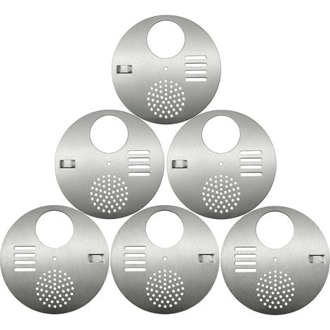 Ensemble d'outils apicoles 6 pièces – Entrée de ruche ronde : 4,92 pouces (12,5 cm) de diamètre, en acier inoxydable. (1/5)