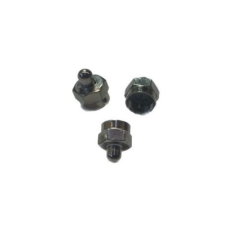 Bouchon de charge F 75 ohms (sachet de 3) terminal pour diminuer les pertes de signal TELEFUNKEN