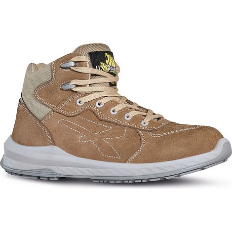 Zapatos de seguridad altas REBEL ESD S3 CI SRC - Marrón 39 (1/2)