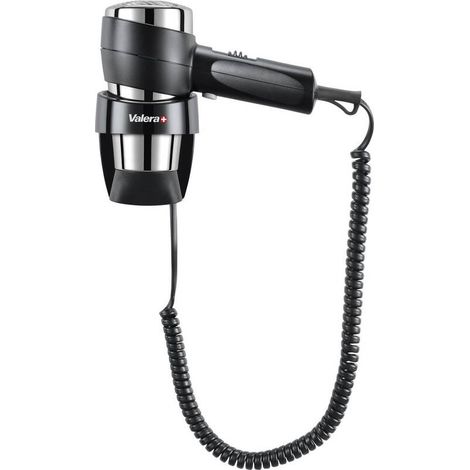 [NEUWERTIG] B-Ware Valera Wandhaartrockner 1800W chrome-schwarz kompakt für Bad und Salon (1/2)