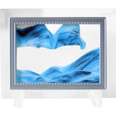 Tableau de sable mouvant, sable liquide fluide, décoration de bureau, apaisant et sensoriel, 10 ml (1/5)
