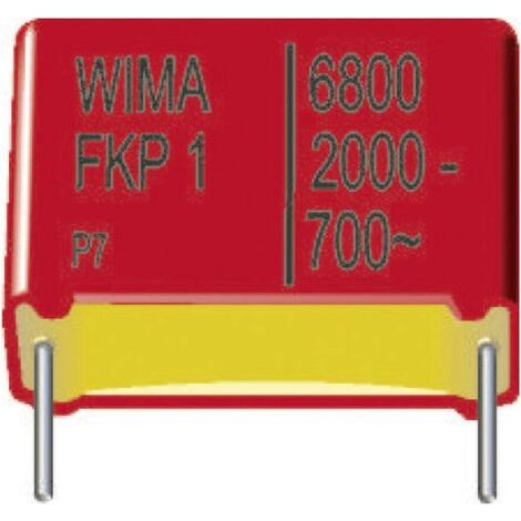 Wima FKP1R024706D00KSSD 1 pc(s) Condensateur à film FKP sortie radiale 0.047 µF 1250 V/DC 10 % 27.5 mm (L x l x H) 31.5 x 13 x 24 mm W38312 (1/3)