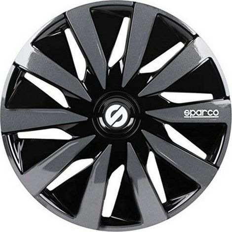 SPARCO SPC1491BKGR RADZIERBLENDEN LAZIO 14-ZOLL SCHWARZ/GRAU