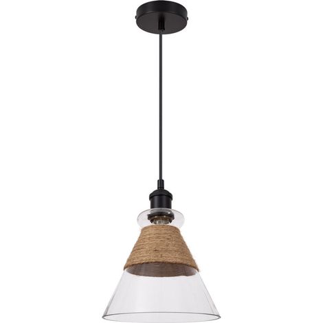 Suspension Verre Royesa Noir (1/5)