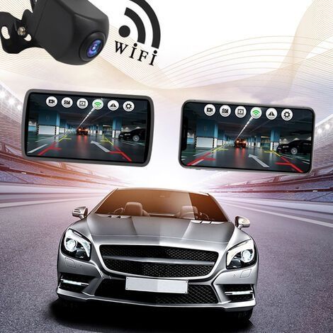 Kabellose HD-WLAN-Rückfahrkamera für Autos und Fahrzeuge, WLAN-Rückfahrkamera mit Nachtsicht (1/4)